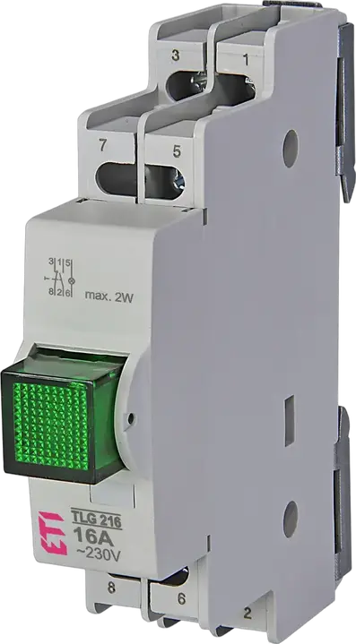 Vaizdas *TLG 216 2p 16A green