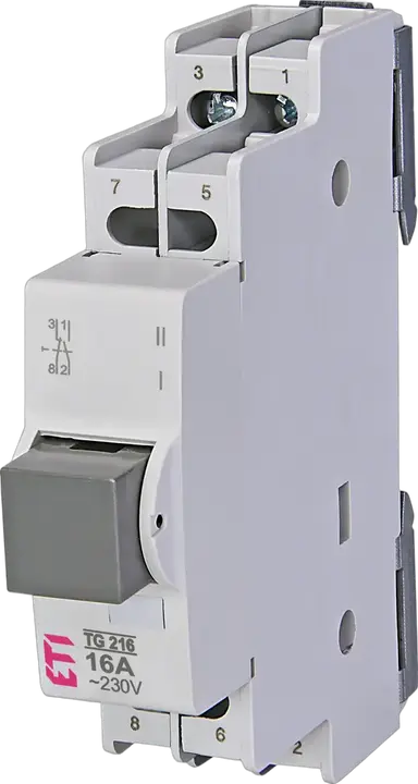 Vaizdas *TG 216 2pol 16A grey
